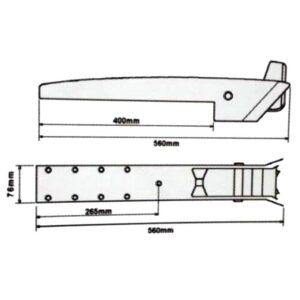 Ankru rullik 560mm - Image 2