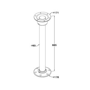 Table Leg Slim (set) - Image 3