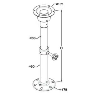 Adjustable Table Leg - Image 3