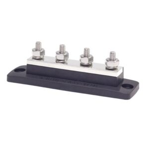 Blue Sea MaxiBus 250A BusBar - Four 5/16"-18 Studs - Image 1
