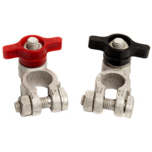 Exide Terminal Set with M8 butterfly nut - Image 1