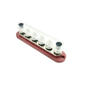 Busbar MaxiBus 6xM10 300A (Red) - Image 2