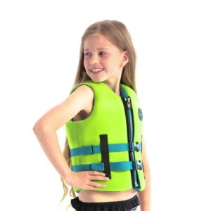 Jobe Neoprene Life Vest for kids (lime green) - Image 3