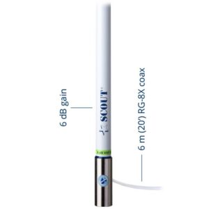 Scout 6dB VHF antenna 2,4m - Image 2
