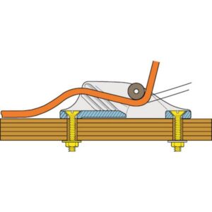Clamcleat 236AN Mk1 Racing Junior with roller - Image 2