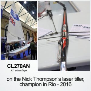 Clamcleat CL270AN Racing Micros with Becket - Image 2