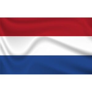 Dutch flag 20x30cm - Image 1