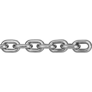 Chain 8mm 6m stainless steel DIN766 - Image 1