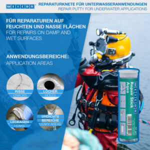 Weicon Repair Stick Aqua 115g - Image 3